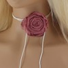 Unique Bargains Rose Flower Bandages Choker Necklace 1Pc - 2 of 4
