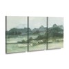 Trademark Fine Art Emma Caroline  Marshy Landscape II 3 Piece Panel Set Art - 2 of 3