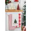 C&F Home "Merry Christmas" Embroidered Cotton Waffle Weave Kitchen Dishtowel - 4 of 4