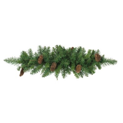 Northlight 32" Unlit Dakota Red Pine with Pine Cones Artificial Christmas Swag
