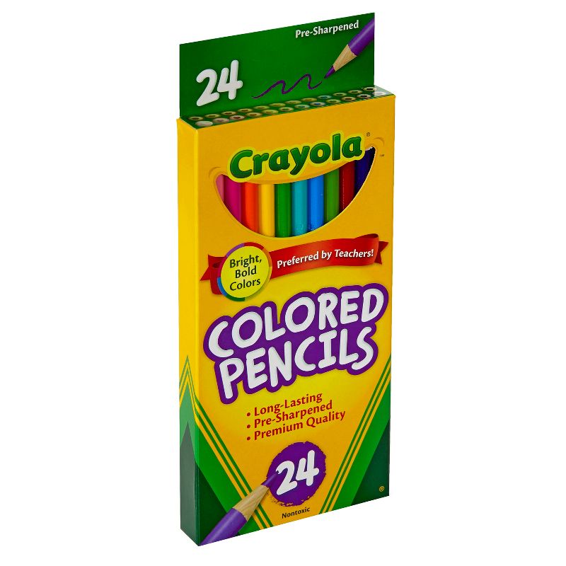 Crayola 24ct Pre-Sharpened Colored Pencils, 2 of 8