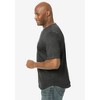 KingSize Men's Big & Tall Silver Cooling Pocket Crewneck - 4 of 4