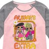 Girls' - LOL Surprise! - Always Extra Shirt Tail Raglan Graphic T-shirt - 2 of 4