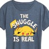 Women's - Pokémon - The Snuggle Pikachu Short Sleeve Graphic T-Shirt - 2 of 4