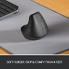 Logitech Ergo Series LIFT Vertical Ergonomic Wireless Mouse, Bluetooth USB, Graphite - 2 of 4