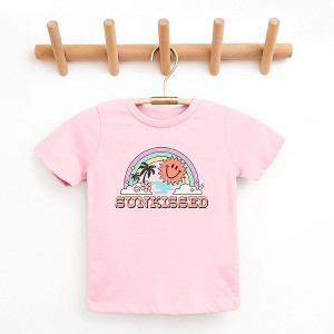 The Juniper Shop Sunkissed Rainbow Toddler Short Sleeve Tee - 1 of 2