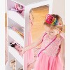 Guidecraft Rotating Dress Up Storage Center: Plywood Armoire, Bedroom Costume Rack and Kids' Clothes Organizer with Mirrors - 4 of 4