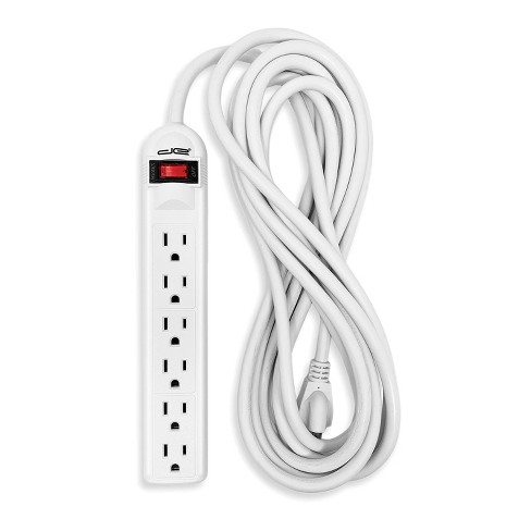 Digital Energy 6-outlet Surge Protector Power Strip (15-foot Cord