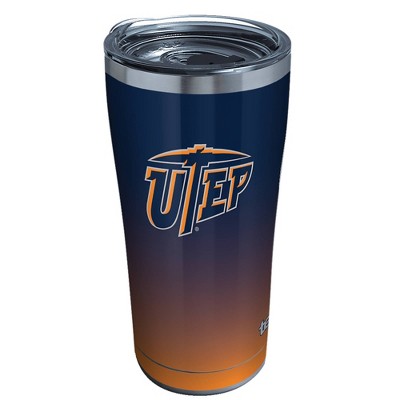 NCAA UTEP Miners 20oz Ombre Stainless Steel Tumbler with Lid