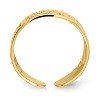 Black Bow Jewelry Hugs and Kisses Toe Ring in 14 Karat Gold - 2 of 4