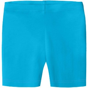 City Threads USA-Made Organic Cotton Soft Girls Bike Shorts - 1 of 4