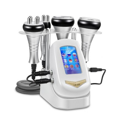 Cavitation Machine - 4 in 1 Ultrasonic Cavitation Machine with RF Technology, Vacuum Suction, 40K Cavitation Head - for Home Use, Spa - White