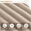 110" Cloud Sectional Sofa Upholstered Couch Free-combined Sofa for Living Room, Beige - 4 of 4