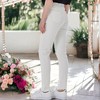 Anna-Kaci Women's Stretch Ankle Ripped Denim Pants - 4 of 4