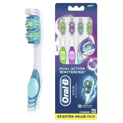 Oral-B Vivid Whitening Toothbrush - 4ct