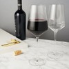 Viski Raye Angled Crystal Wine Glasses Set of 2 - 2 of 4