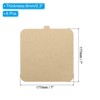 Unique Bargains Wood Fiber Resistance to Warping Ceramic Pottery Tools 7 Inch Brown 6 Pcs - 2 of 4