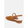 Bounzi Soft Suede Leather Slingback Sandals Women - 3 of 4