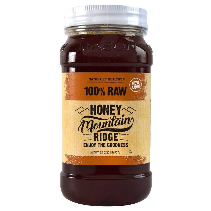 Mountain Ridge 100% Pure Raw Honey - 32oz, 1 of 4