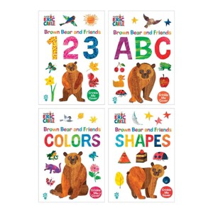 Kaplan Early Learning World of Eric Carle Brown Bear Friends Board Books - Set of 4 - 1 of 4