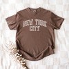 Simply Sage Market Embroidered New York Varsity Garment Dyed Tee - 3 of 4