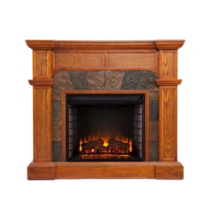 Cartwright Corner Convertible Electric Fireplace - SEI - 1 of 4