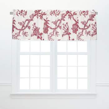 C&F Home Arcadia Red Valance Collection