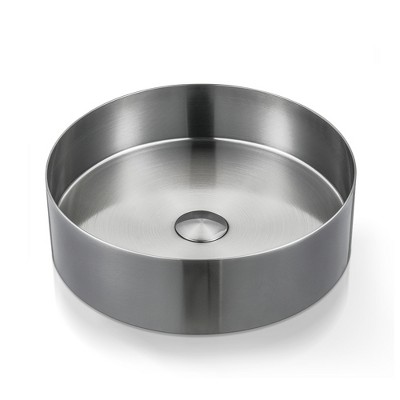 Fortune Candy 14.96'' Length Stainless Steel Circular Bathroom Basin