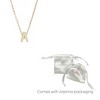 Adornia Mini Initial Pendant Necklace - image 3 of 3