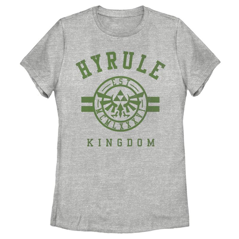 Women's Nintendo Legend of Zelda Hyrule Kingdom T-Shirt, 1 of 4