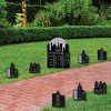 Big Dot of Happiness Nighttime City Skyline - Yard Sign and Outdoor Lawn Decorations - New York Party Yard Signs - Set of 8 - 2 of 4