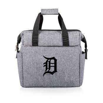 MLB Detroit Tigers On The Go Soft Lunch Bag Cooler - Heathered Gray