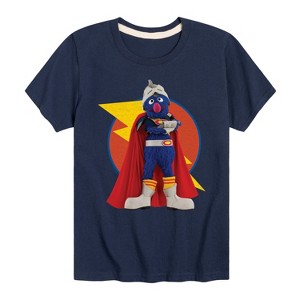 Boys' - Sesame Street - Super Grover Short Sleeve Graphic T-Shirt - 1 of 4