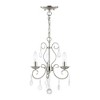Livex Lighting Donatella 3 - Light Chandelier in  Brushed Nickel - 3 of 4