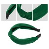 Unique Bargains Women's Velvet Knotted Headbands 1.2" Wide - 4 of 4