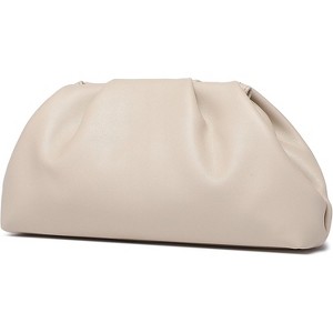 Soft PU Leather Clutch Purses for Women Formal Elegant Luxurious Evening Bag - 1 of 4