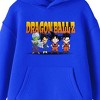 Dragon Ball Z Chibi Fighters Long Sleeve Royal Blue Youth Hooded Sweatshirt - 2 of 3