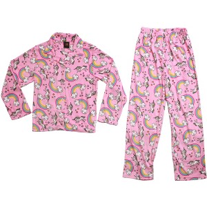 Just Love Girls Velour Pajama Coat Sets - 1 of 1