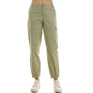 Derek Heart Juniors Mid Rise Cargo Jogger - 1 of 4