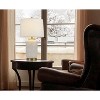 Cal Lighting 24" Height Sedalia Ivory and Antique Brass Ceramic Table lamp - 4 of 4