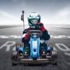 Go Kart for Kids, Electric Drift Kart Outdoor Race Toy, 24V Ride On Toy Drifting Car with 2x200W Motors - 2 of 4