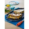 IMUSA 17" Oval Carbon Steel Comal with Metal Handles - Black: Griddle Pan for Tortillas, Stove Compatible - 3 of 4
