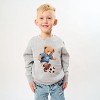 The Juniper Shop Watercolor Soccer Bear Youth Sweatshirt - 2 of 4