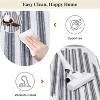 Washable Striped Area Rug, Non-Slip Modern Carpet for Living Room or Bedroom, Soft Low Pile Stain-Resistant Floor Cover - 4 of 4