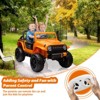 24V Kids Electric 2-Seater Ride-On Truck Car with 4X55W Motors, 4WD, Parental Remote Control, Bluetooth/USB Music Player - 4 of 4