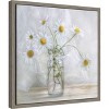 Amanti Art Daisies by Mandy Disher Canvas Wall Art Print Framed 16 x 16-in. - 2 of 4