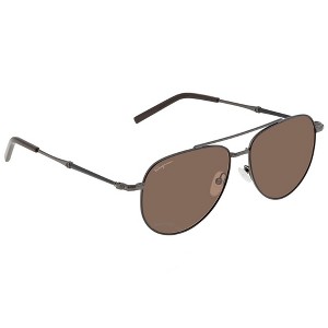 Salvatore Ferragamo SF 226S 021 Unisex Aviator Sunglasses Black 58mm - 1 of 3