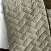 Slickblue Handmade Full/Queen Quilt Set, 100% TC Fabric, 5 Geometric Design Options, Vermicelli Quilting, 3-Piece Set - 2 of 4