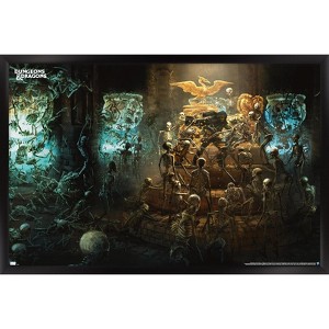 Trends International Dungeons and Dragons - Papazotl's Tomb Framed Wall Poster Prints - 1 of 4