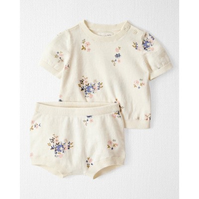 Little Planet by Carter's Organic Baby Girls' Sweater Set